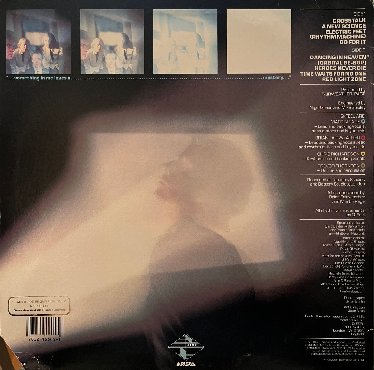 Q-Feel - Q-Feel | Jive (VA 66005) - 2