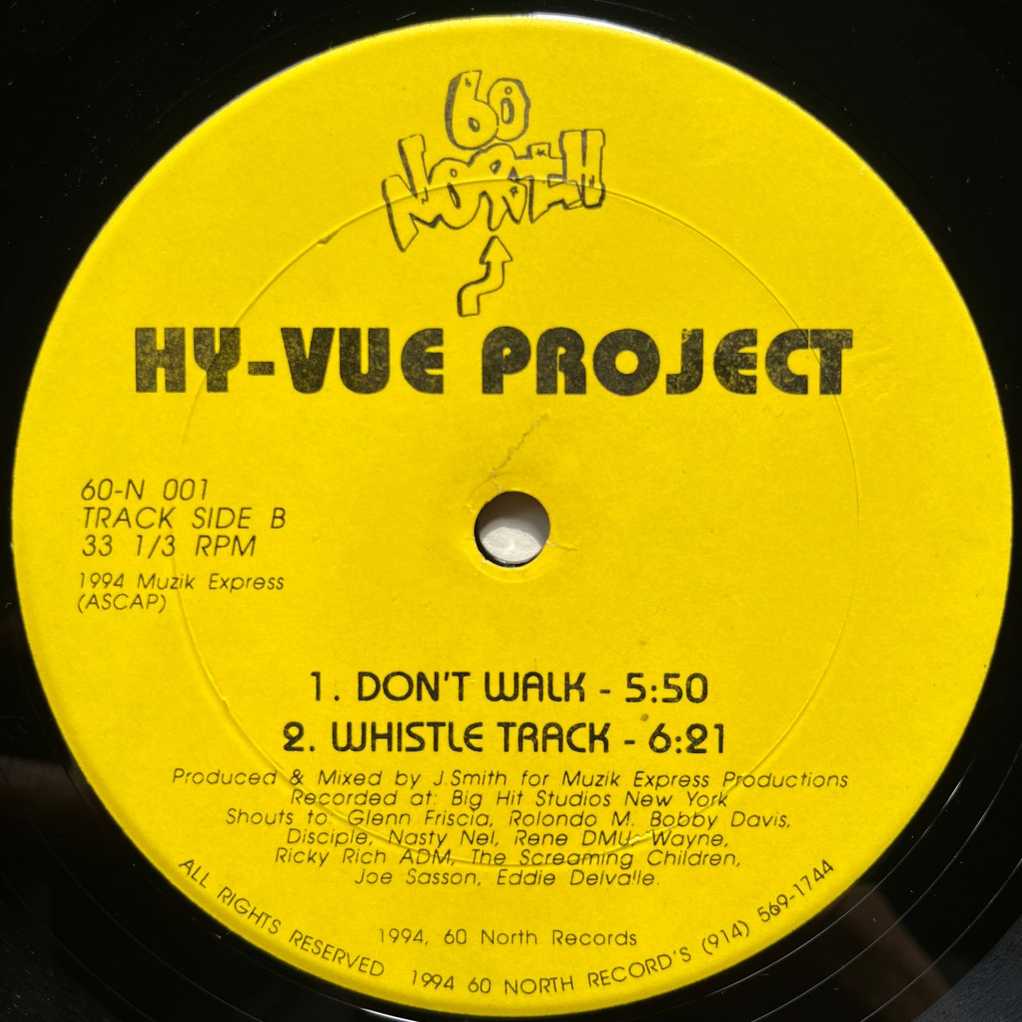 Hy-Vue Featuring Victoria Sownd's - Take Me | 60 North Records (60-N 001) - 3