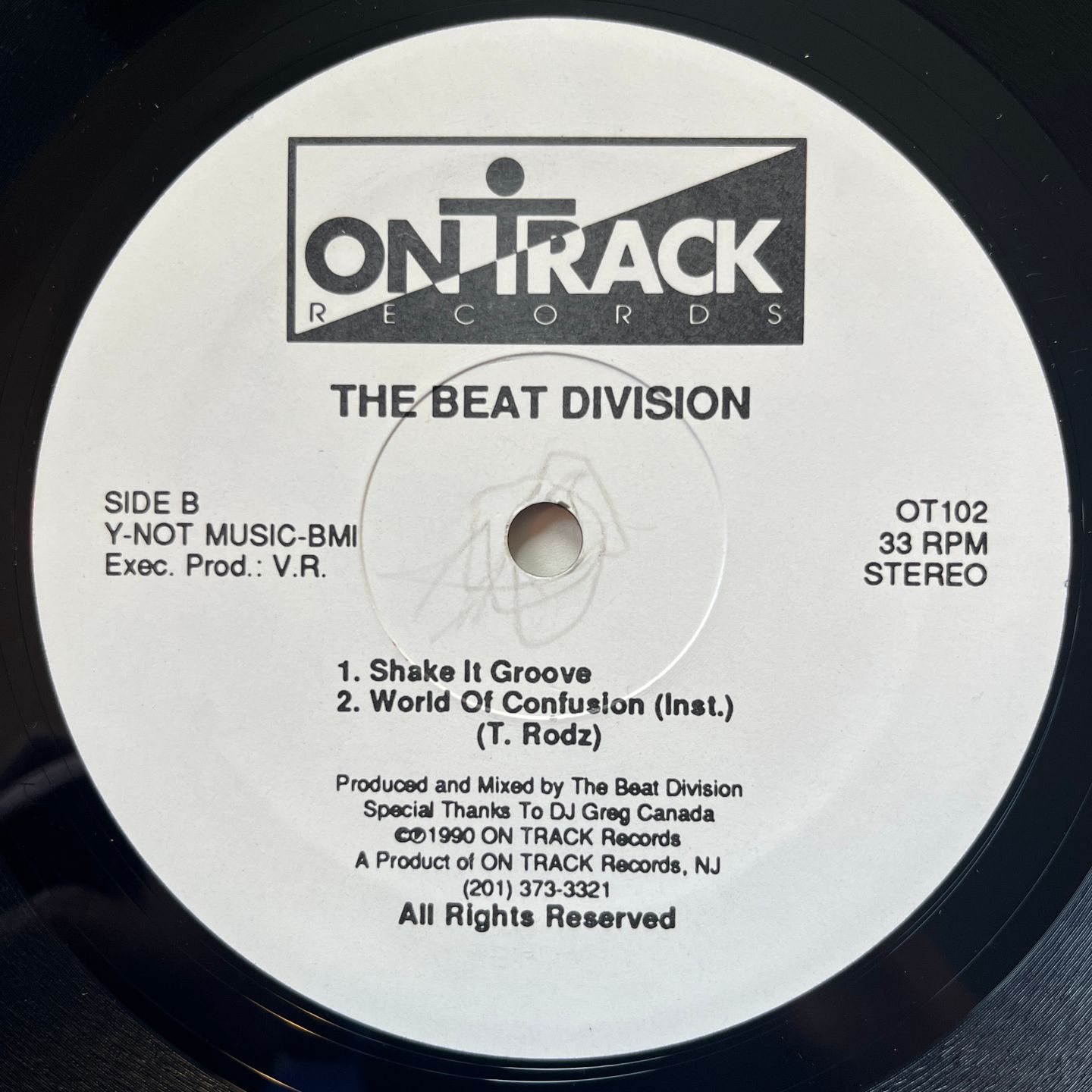 Bass Boy / Beat Division - Untitled | On Track Records (OT 102) - 2