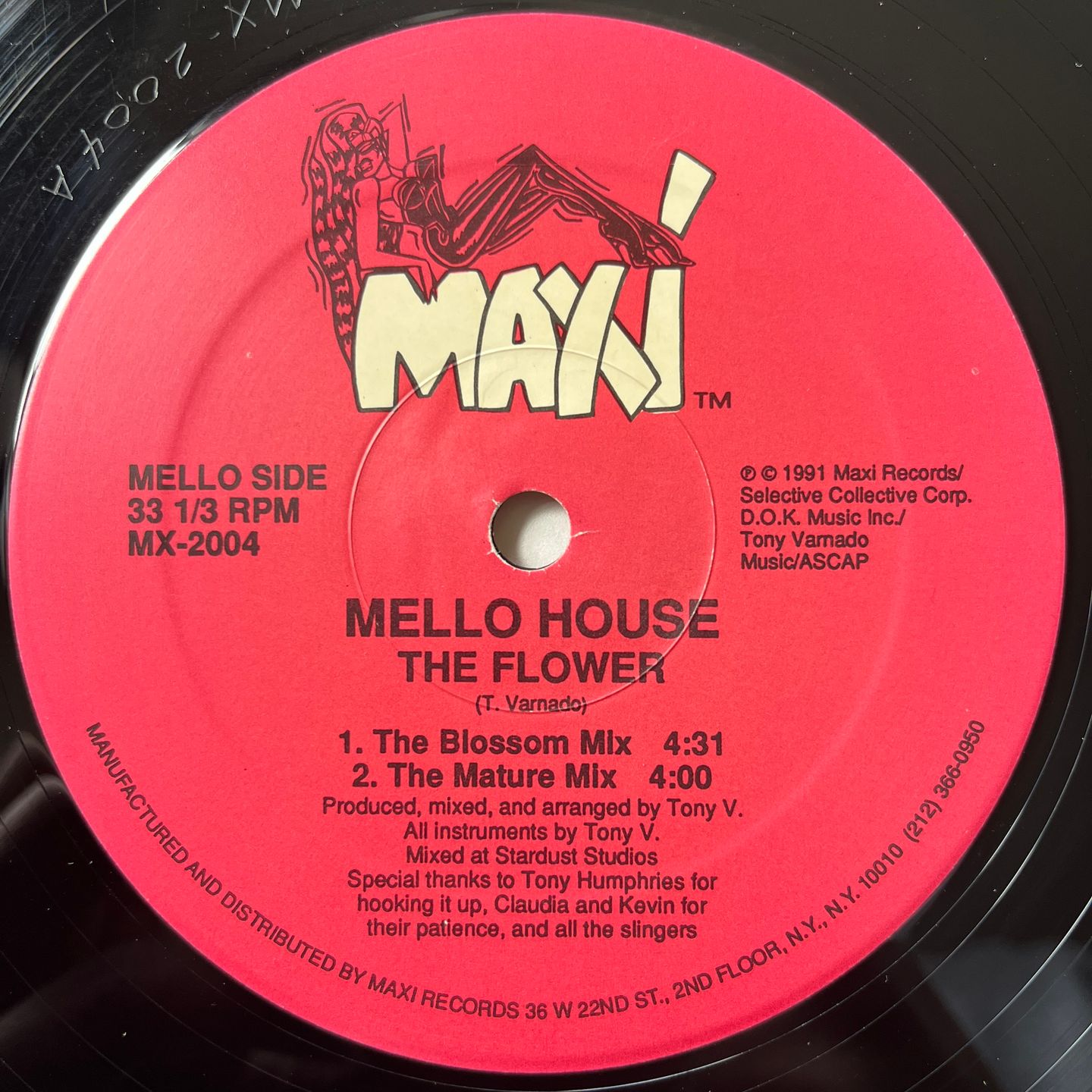 Mello House - The Flower | Maxi Records (MX-2004)
