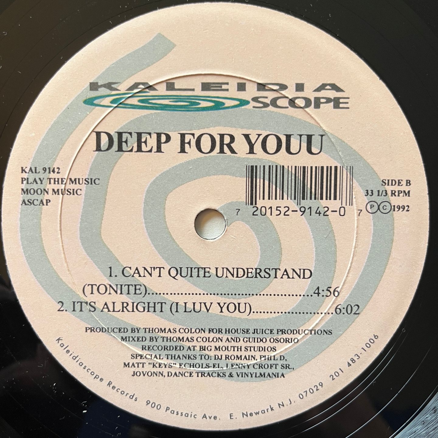 Deep For Youu - Wild Saxx | Kaleidiascope Records (KAL 9142) - 2