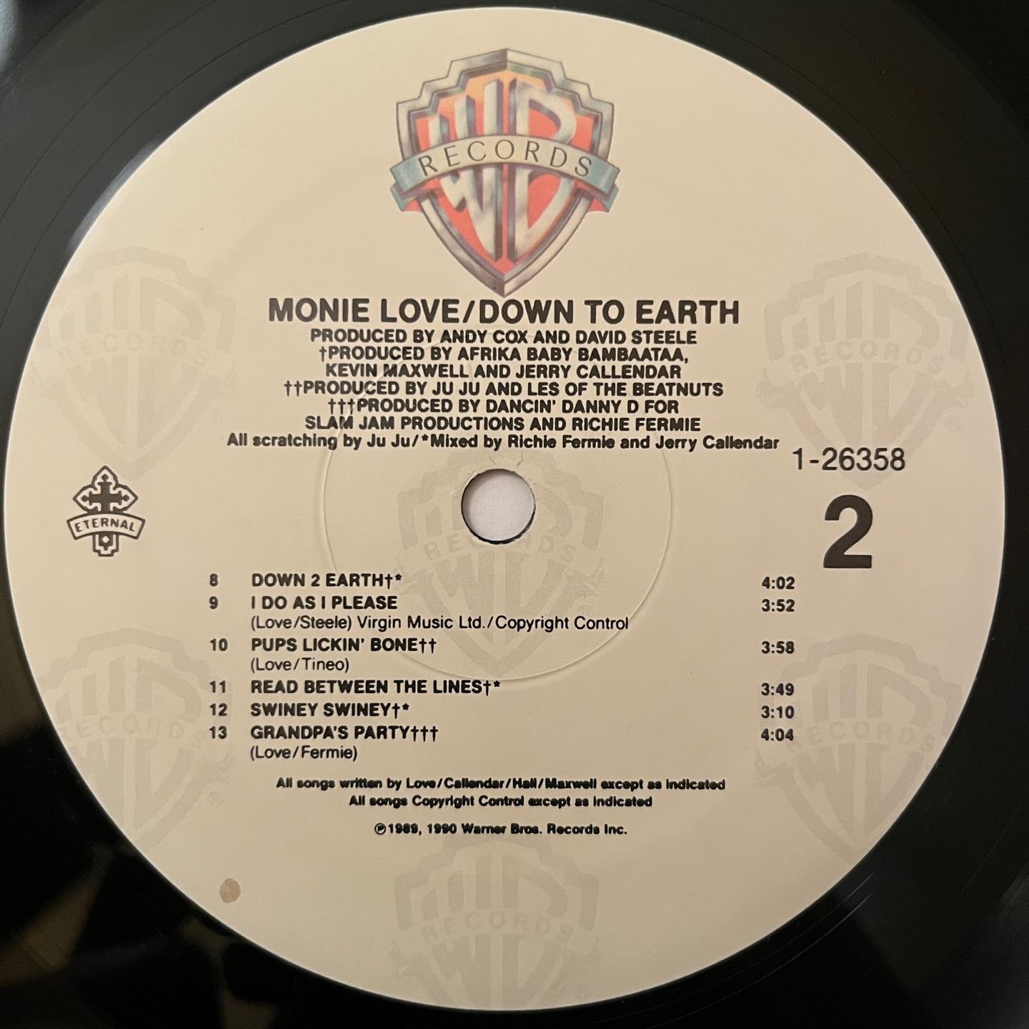Monie Love - Down To Earth | Warner Bros. Records (1-26358) - 4 Monie Love - Down To Earth | Warner Bros. Records (1-26358) - 4