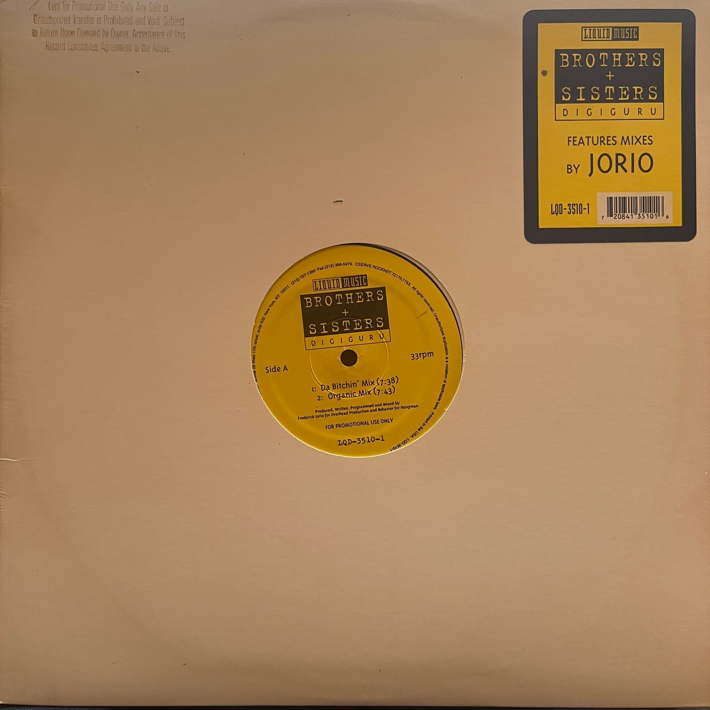 Brothers & Sisters - Digiguru | Liquid Music (LQD-3510-1) - 4 Brothers & Sisters - Digiguru | Liquid Music (LQD-3510-1) - 4