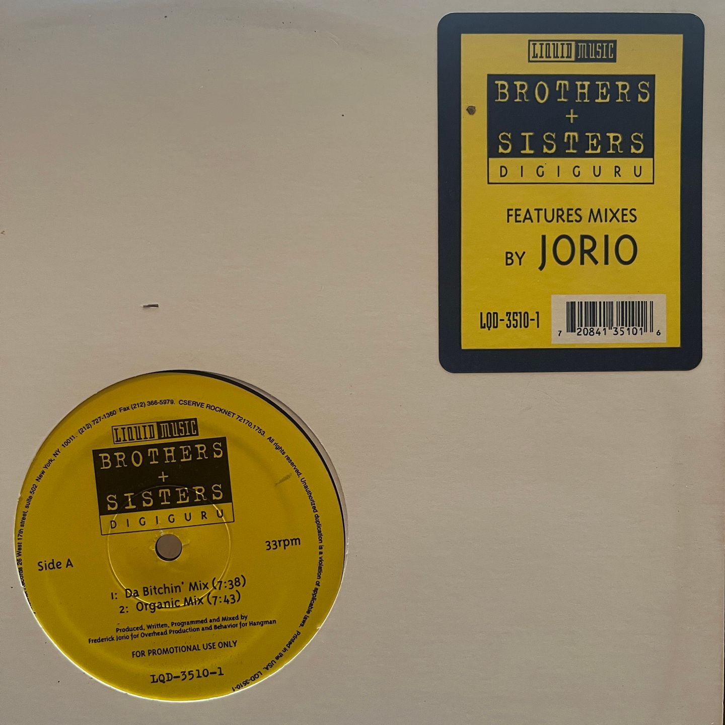 Brothers & Sisters - Digiguru | Liquid Music (LQD-3510-1)