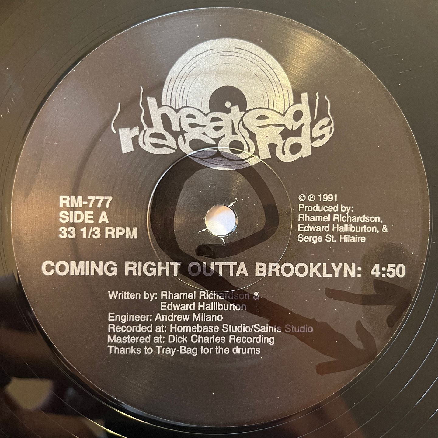 Rhamel - Coming Right Outta Brooklyn | Heated Records (RM-777) - 2