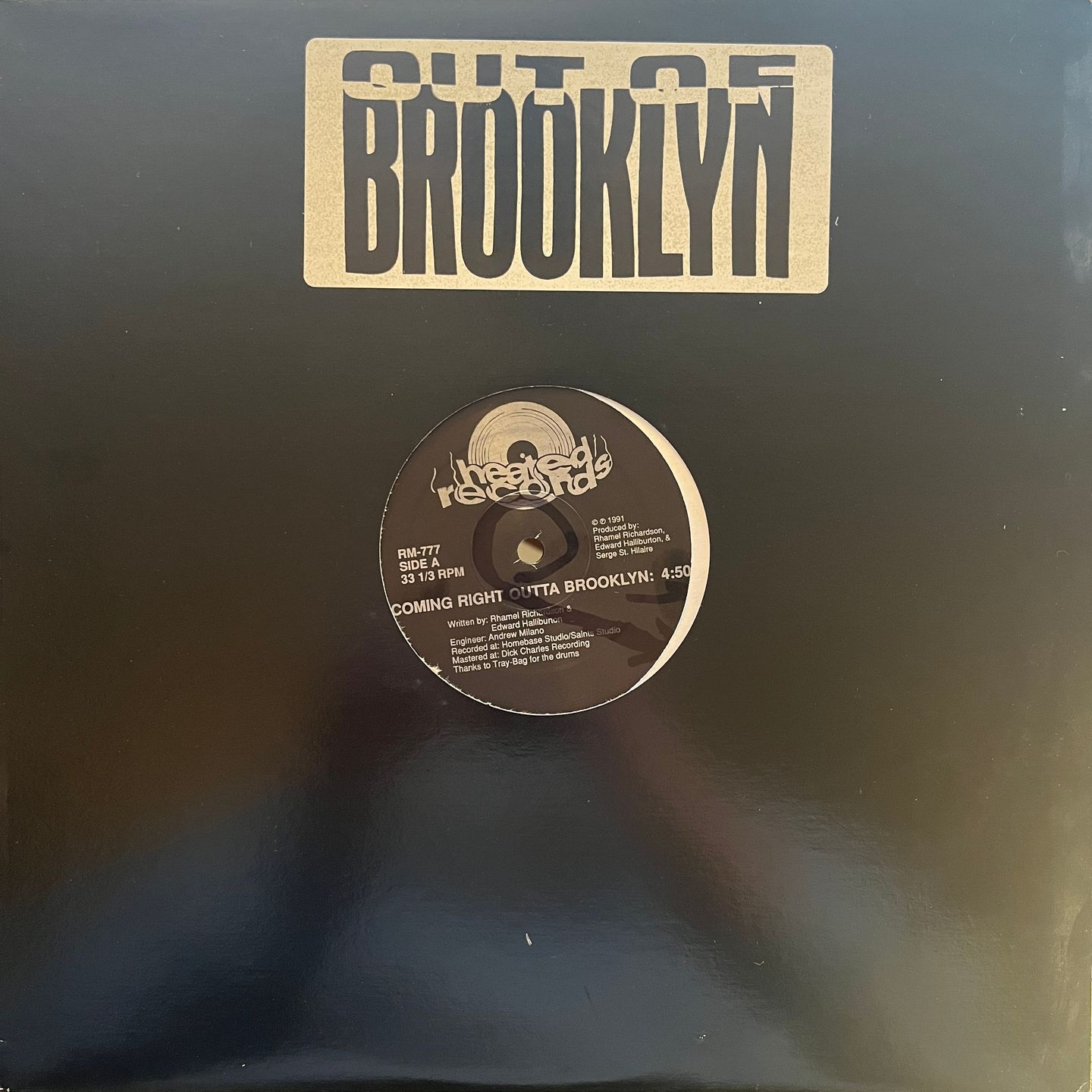 Rhamel - Coming Right Outta Brooklyn | Heated Records (RM-777) - main