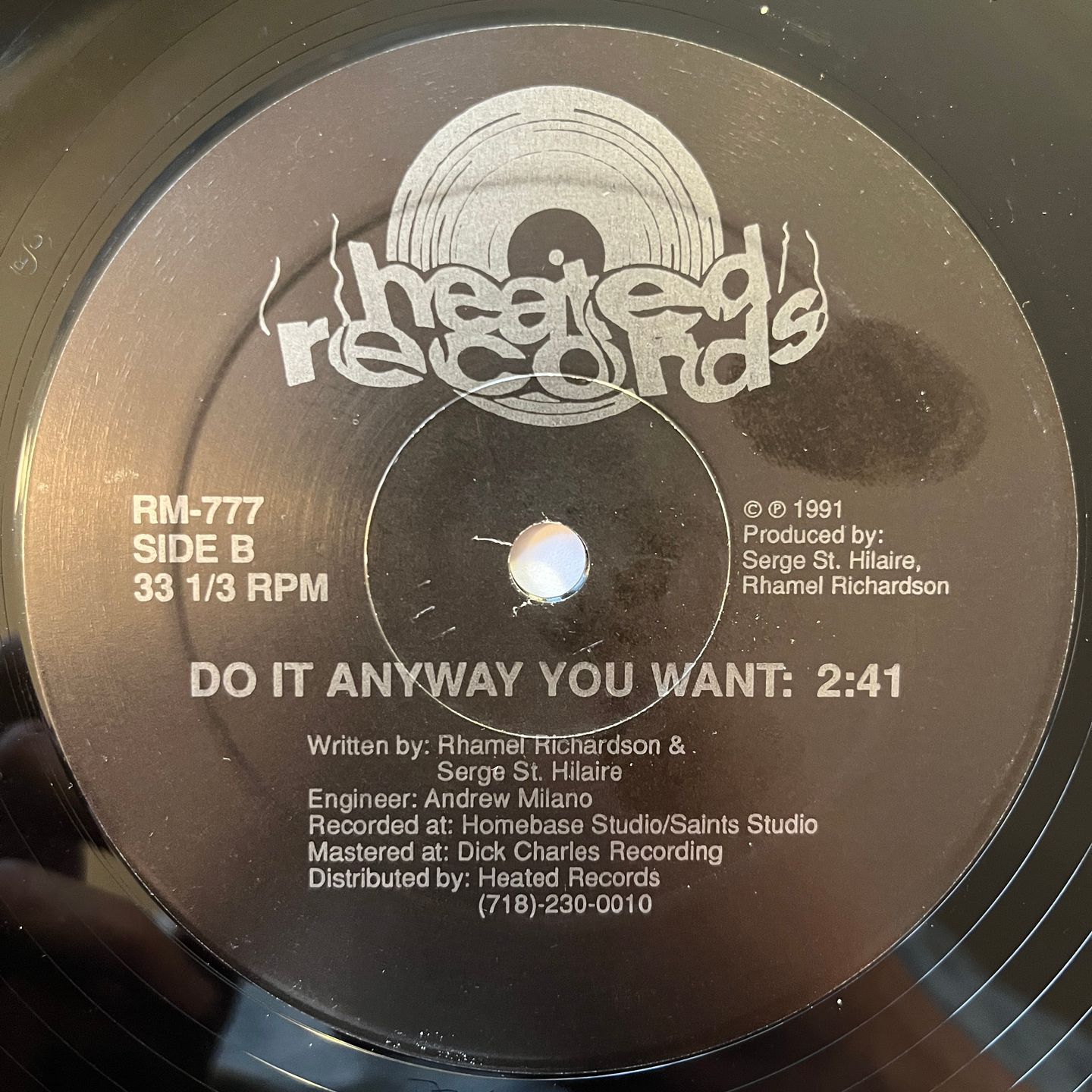 Rhamel - Coming Right Outta Brooklyn | Heated Records (RM-777) - 3