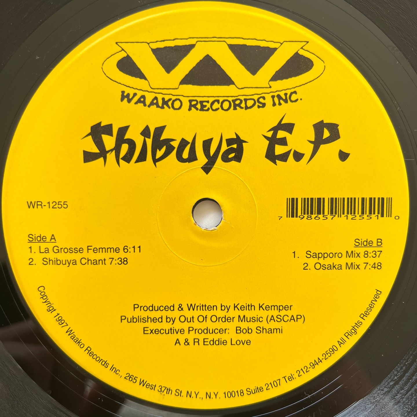 Keith Kemper - Shibuya E.P. | Waako Records (WR 1255) - main