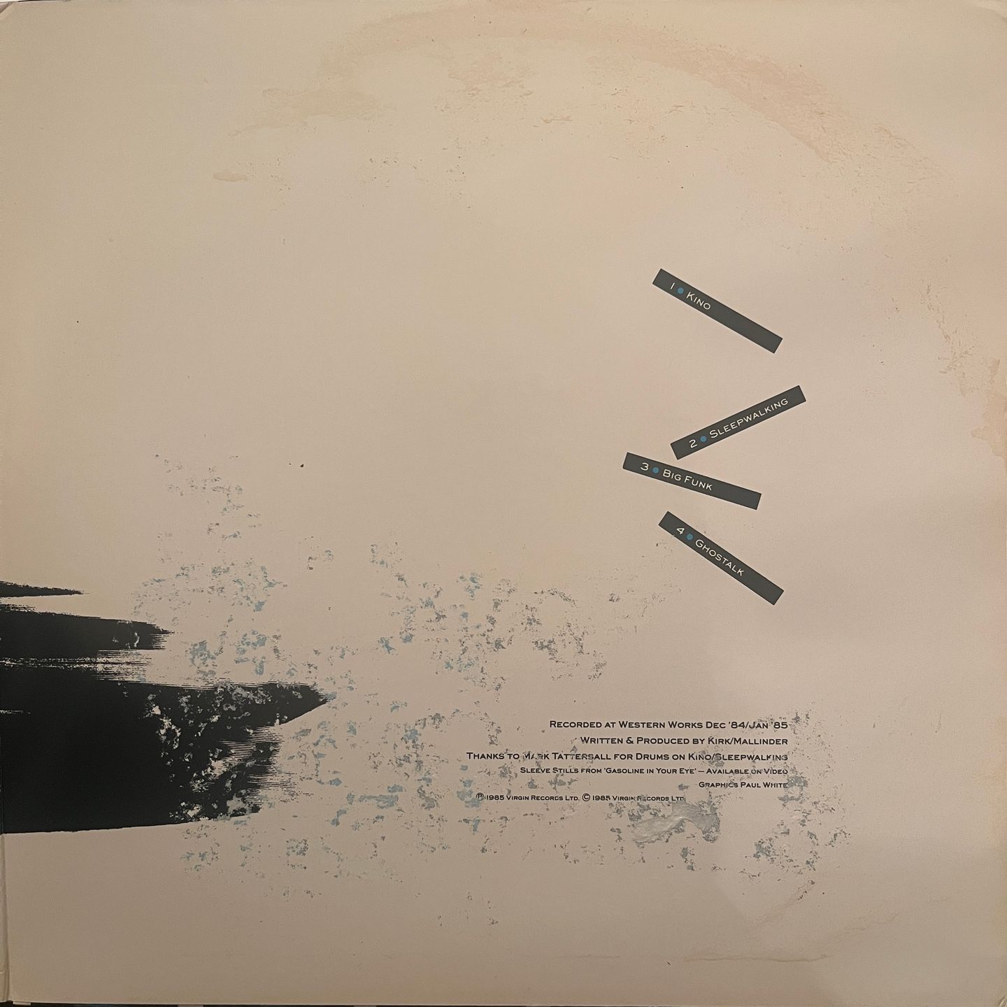 Cabaret Voltaire - Drinking Gasoline | Caroline Records (CAROL 2451) - 3