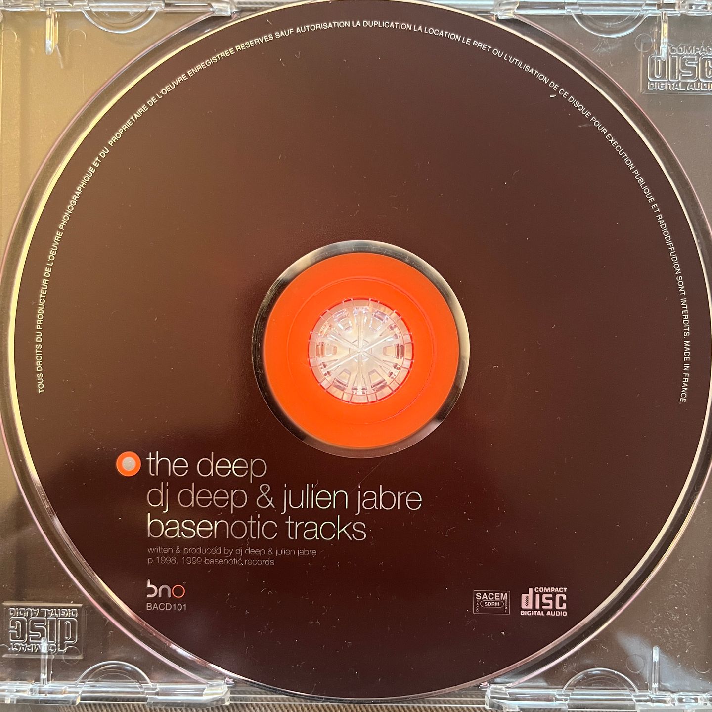 The Deep - Basenotic Tracks | Basenotic Records (BACD101) - 2 The Deep - Basenotic Tracks | Basenotic Records (BACD101) - 2