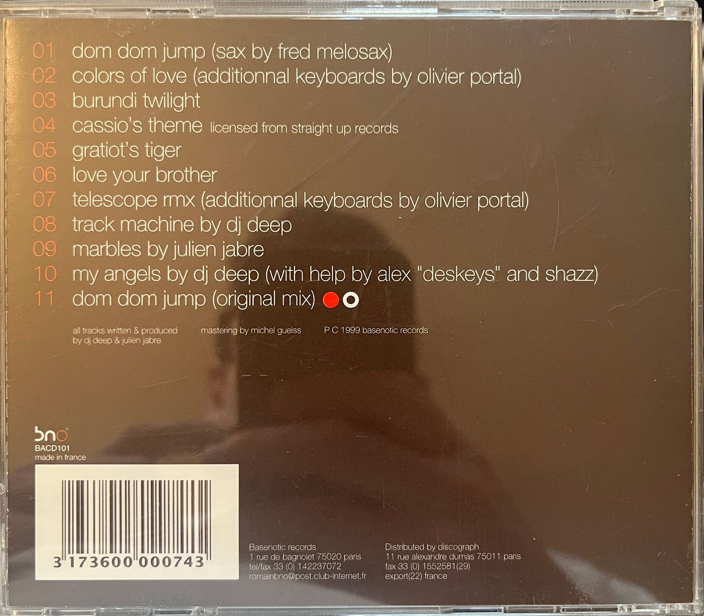 The Deep - Basenotic Tracks | Basenotic Records (BACD101) - 4 The Deep - Basenotic Tracks | Basenotic Records (BACD101) - 4