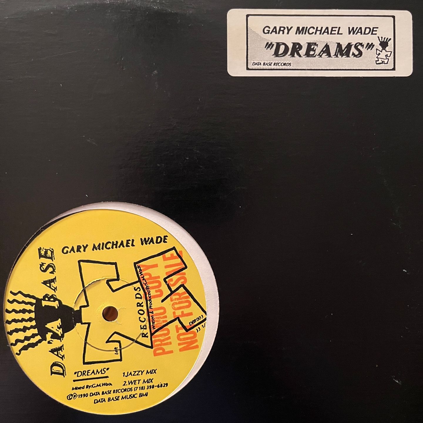Gary Michael Wade - Dreams | Data Base Records (DBR-003) - main