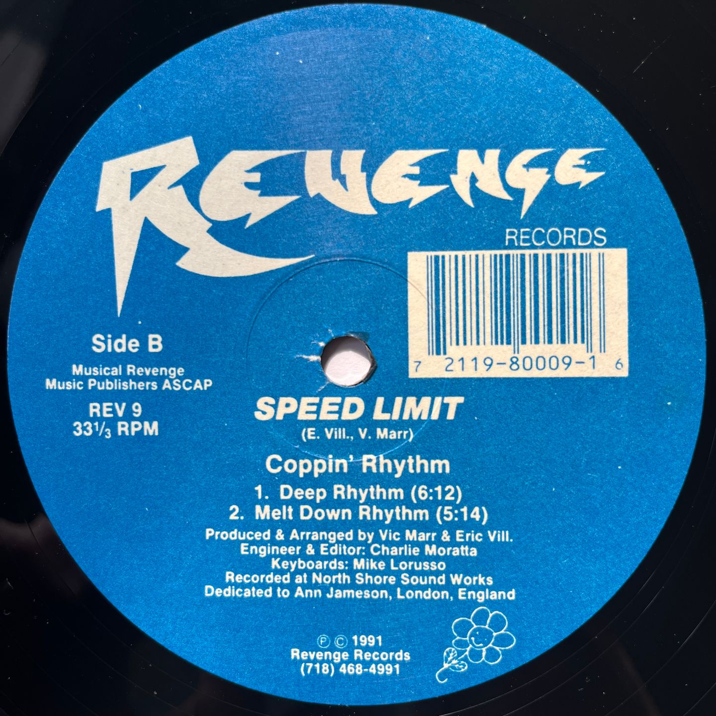 Speed Limit - Coppin' Rhythm | Revenge Records (REV 9) - 2 Speed Limit - Coppin' Rhythm | Revenge Records (REV 9) - 2