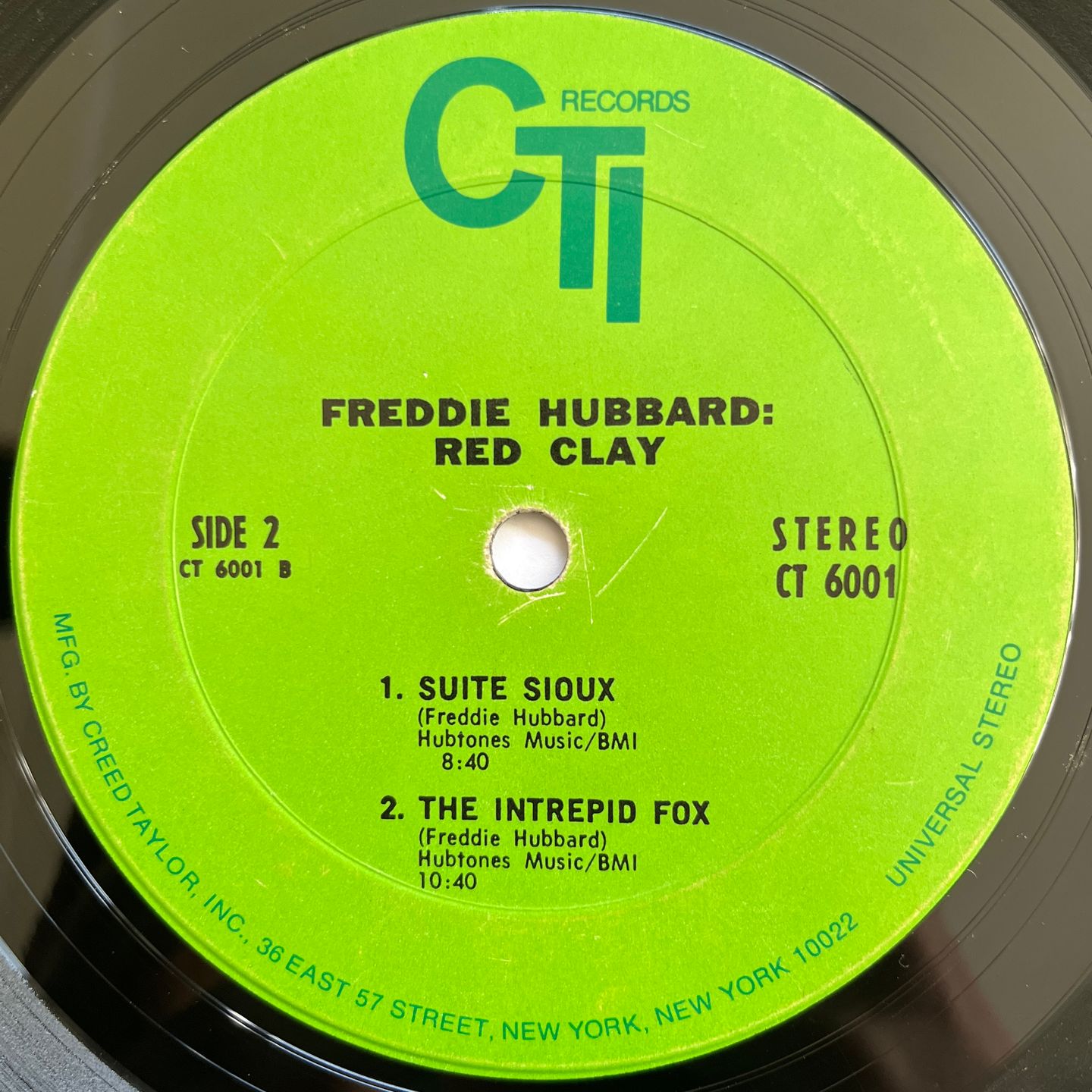 Freddie Hubbard - Red Clay | CTI Records (CTI 6001) - 4