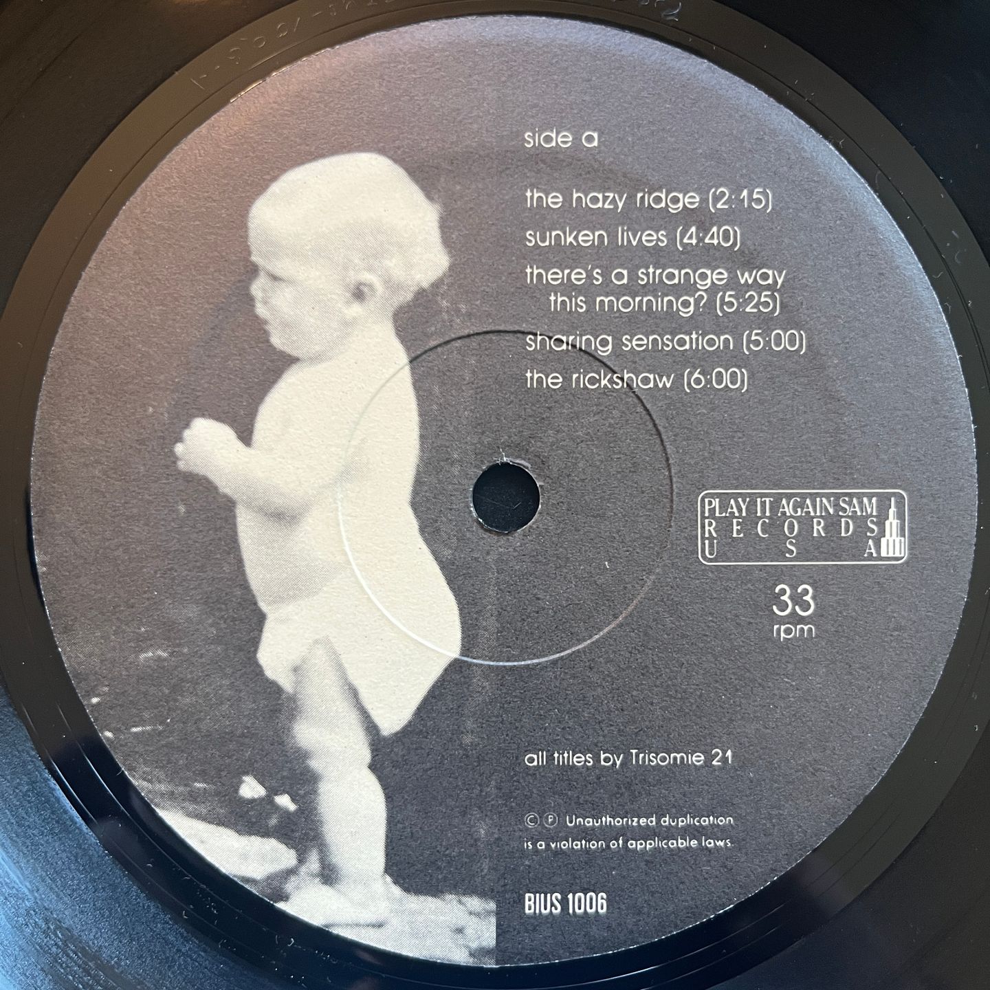 Trisomie 21 - Million Lights - A Collection Of Songs By Trisomie 21 | Play It Again Sam Records USA (BIUS 1006) - 3