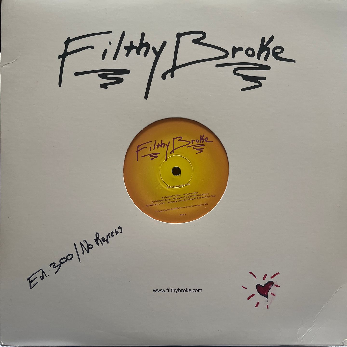 Various - Earwax Volume One | FilthyBroke Recordings (FBR001) - main Various - Earwax Volume One | FilthyBroke Recordings (FBR001) - main