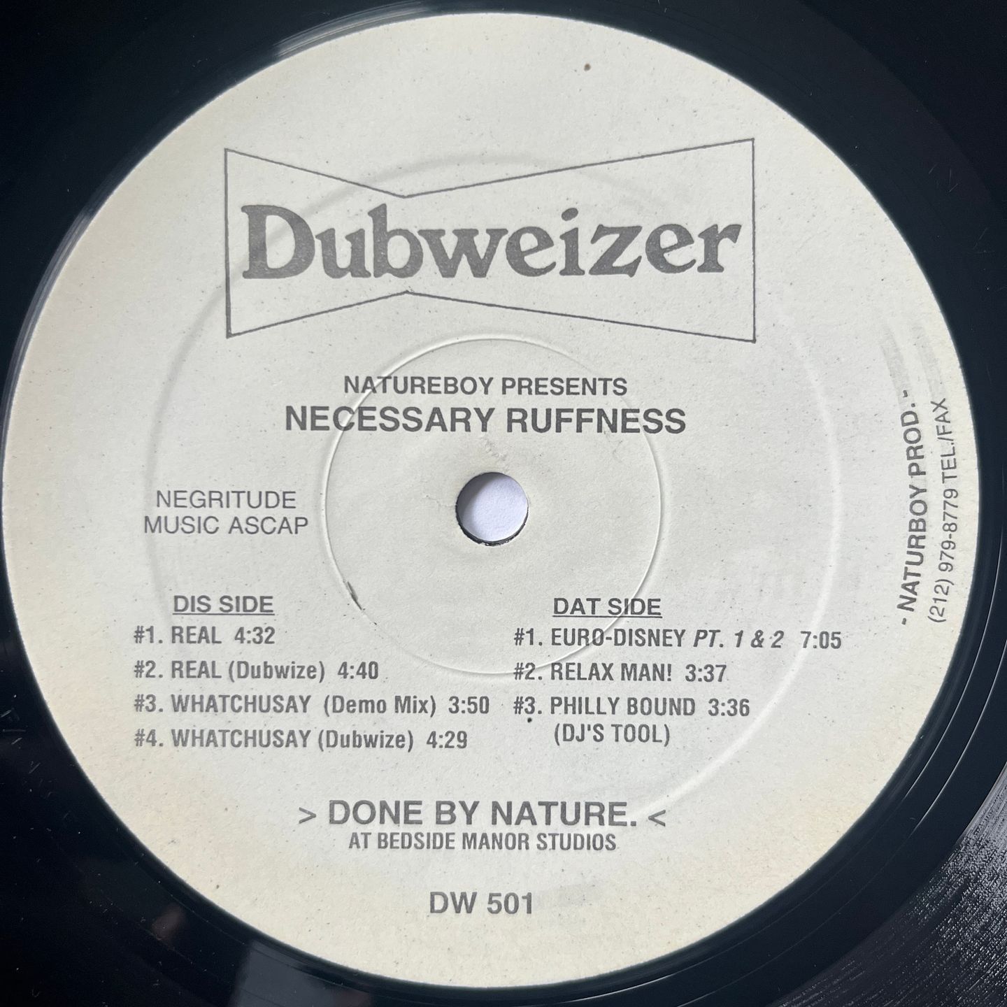 Nature Boy - Necessary Ruffness | Dubweizer (DW 501) - main Nature Boy - Necessary Ruffness | Dubweizer (DW 501) - main