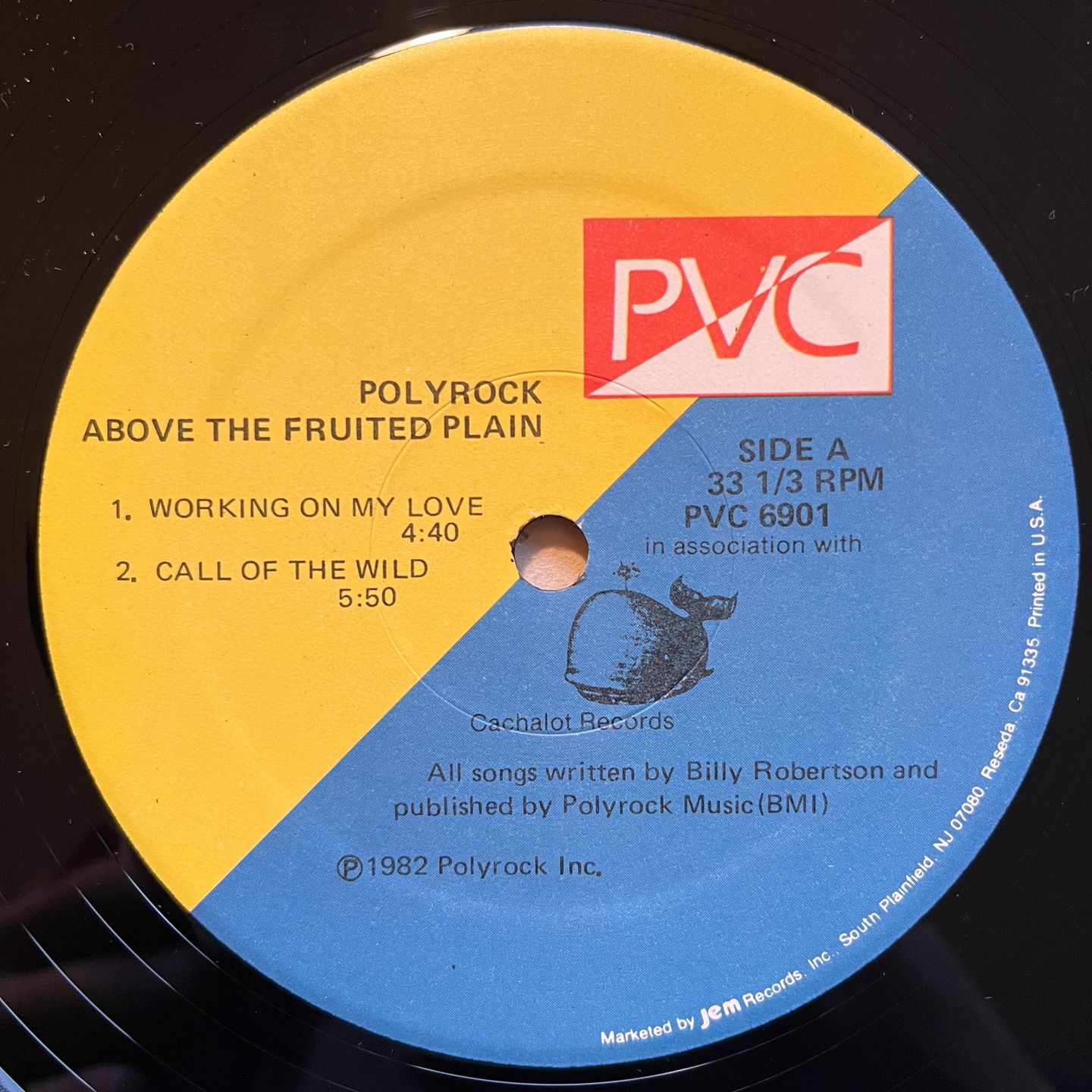 Polyrock - Above The Fruited Plain | PVC Records (PVC 6901) - 3 Polyrock - Above The Fruited Plain | PVC Records (PVC 6901) - 3