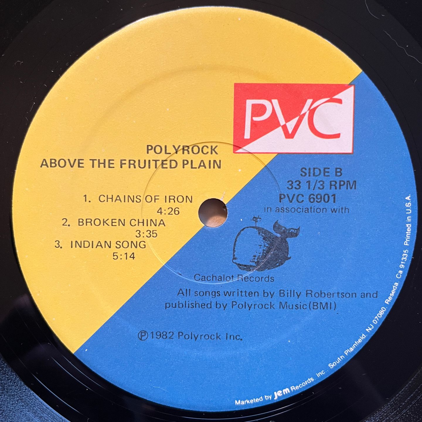 Polyrock - Above The Fruited Plain | PVC Records (PVC 6901) - 4 Polyrock - Above The Fruited Plain | PVC Records (PVC 6901) - 4