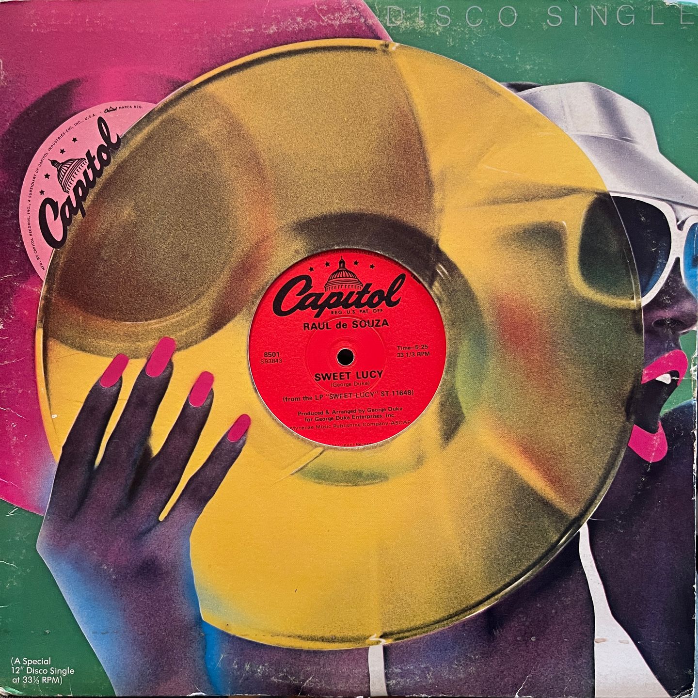 Maze Featuring Frankie Beverly / Raul de Souza - Time Is On My Side / Sweet Lucy | Capitol Records (8501) - 3 Maze Featuring Frankie Beverly / Raul de Souza - Time Is On My Side / Sweet Lucy | Capitol Records (8501) - 3
