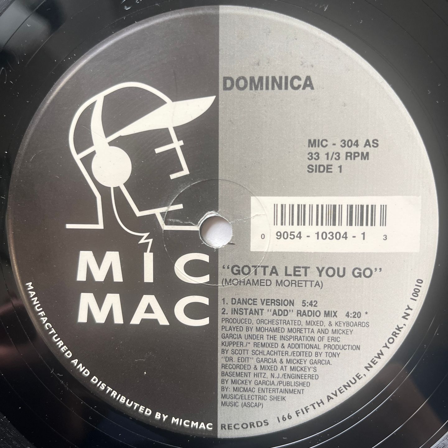 Dominica - Gotta Let You Go | Micmac Records, Inc. (MIC - 304) - main Dominica - Gotta Let You Go | Micmac Records, Inc. (MIC - 304) - main