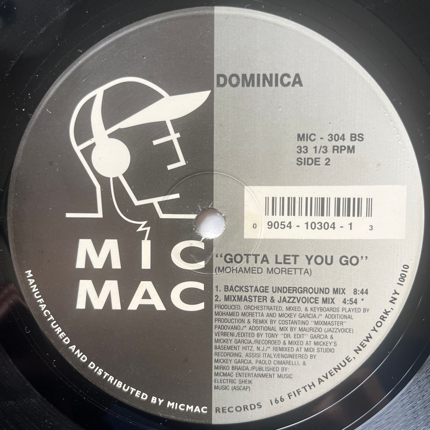 Dominica - Gotta Let You Go | Micmac Records, Inc. (MIC - 304) - 2 Dominica - Gotta Let You Go | Micmac Records, Inc. (MIC - 304) - 2