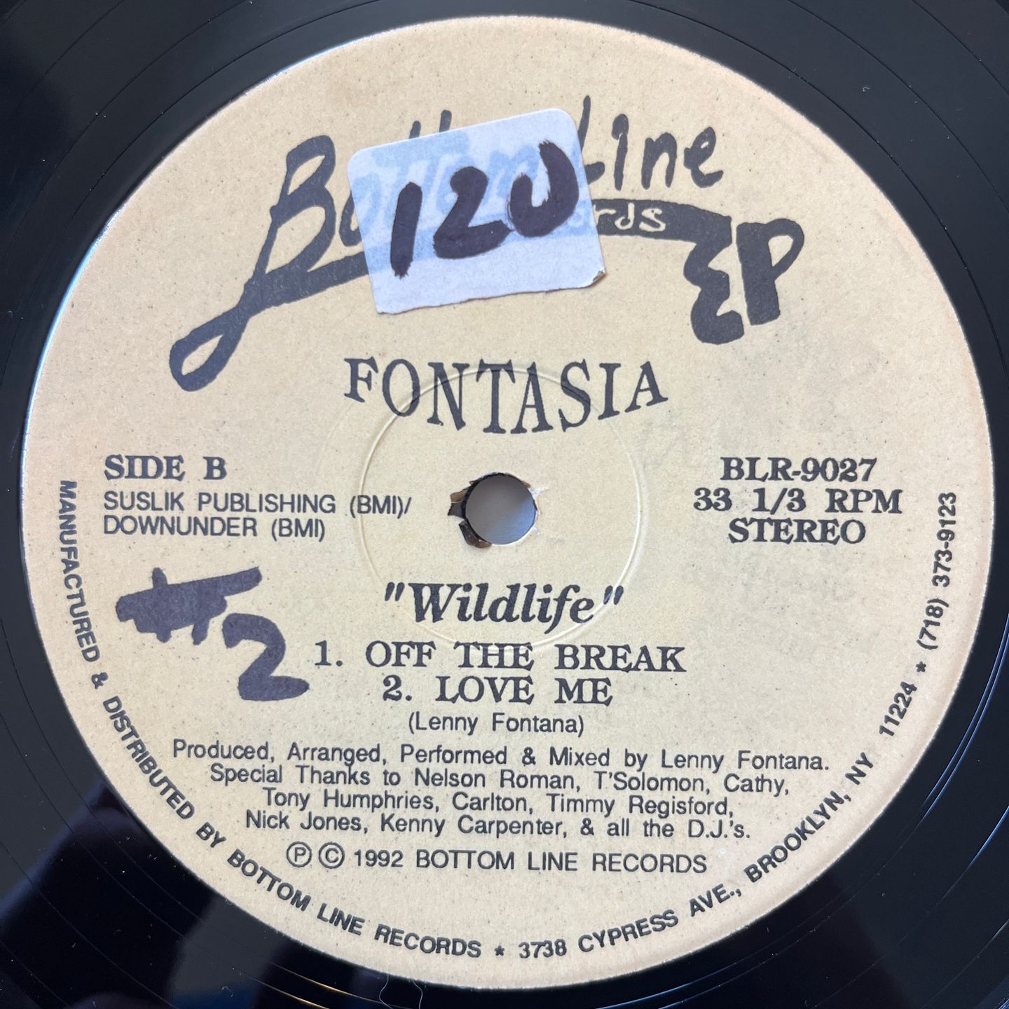 Fontasia - Wildlife | Bottom Line Records (BLR-9027) - 2