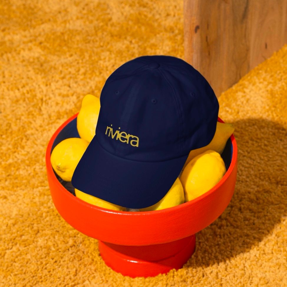Riviera Records - Riviera Cap Blue Gold - main