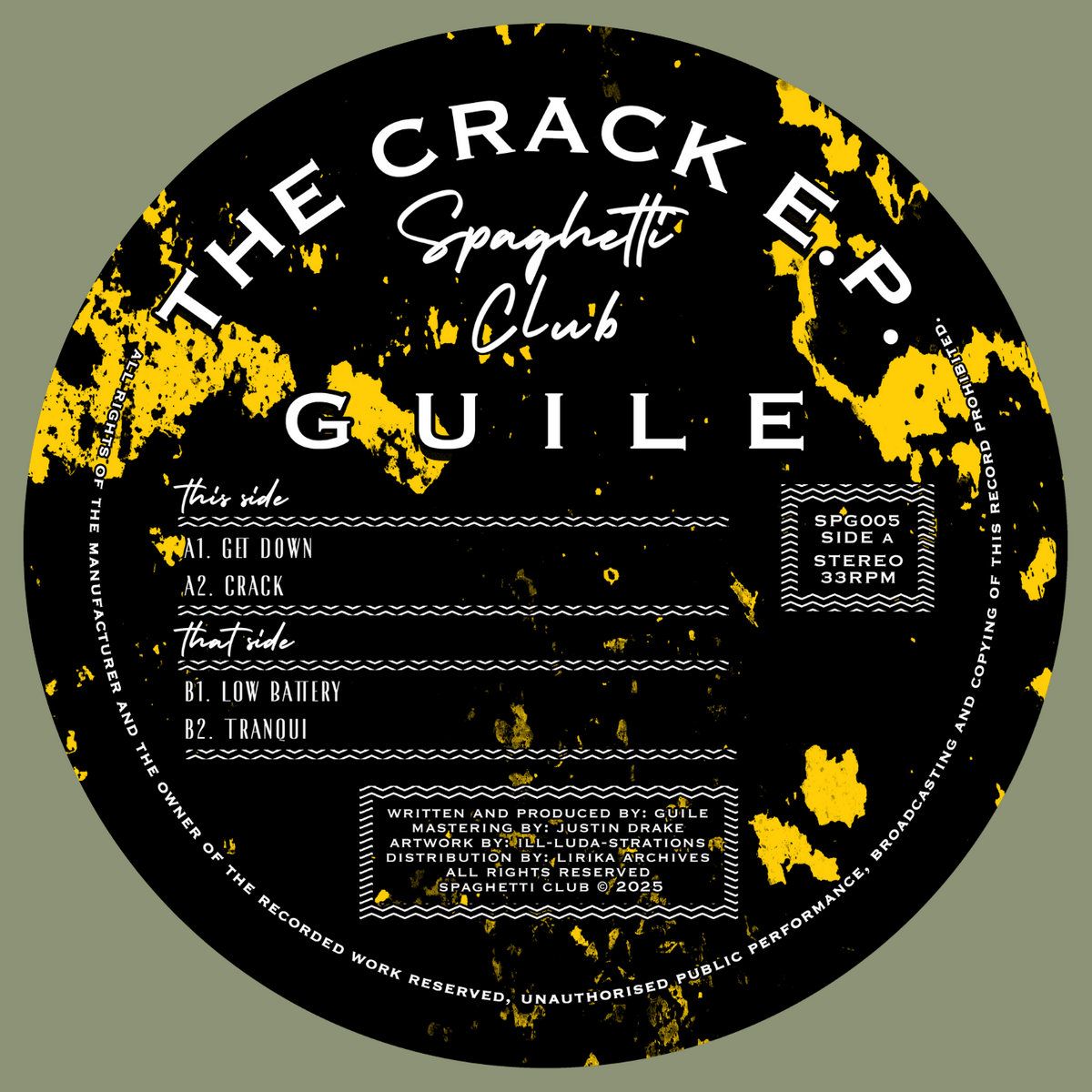 Guile - The Crack EP | Spaghetti Club () - main
