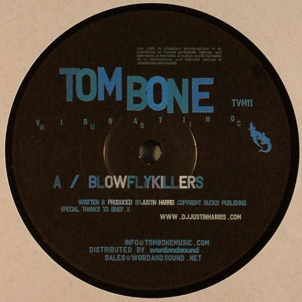 Justin Harris - Blowflykillers | Tom Bone Vibrating Music (TVM 011) - main