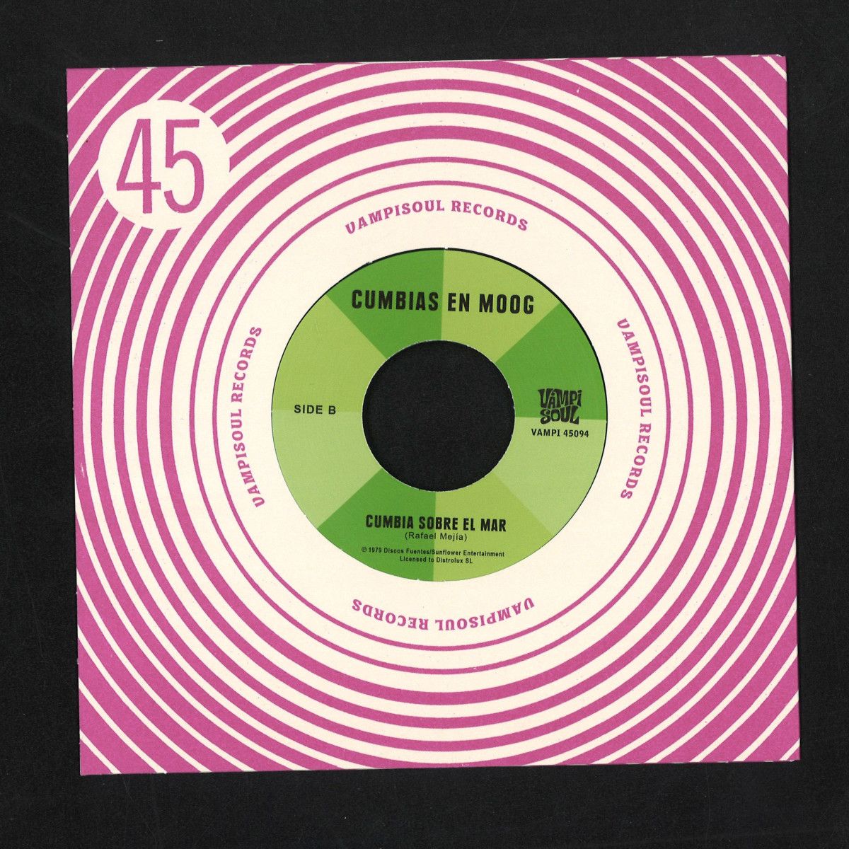 Cumbias En Moog - Cumbia De Sal / Cumbia Sobre El Mar | Vampi Soul (VAMPI 45094) - main Cumbias En Moog - Cumbia De Sal / Cumbia Sobre El Mar | Vampi Soul (VAMPI 45094) - main