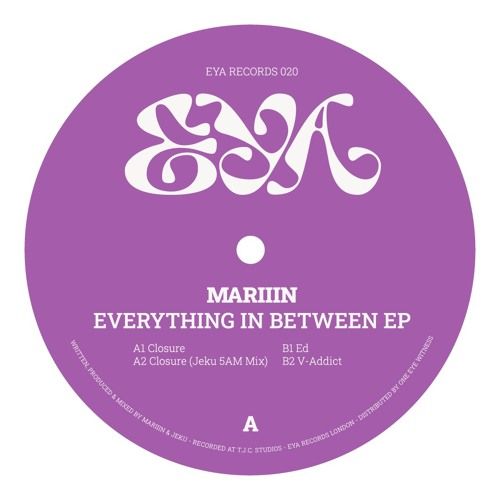 Mariiin - Everything In Between EP | EYA Records (EYA020)