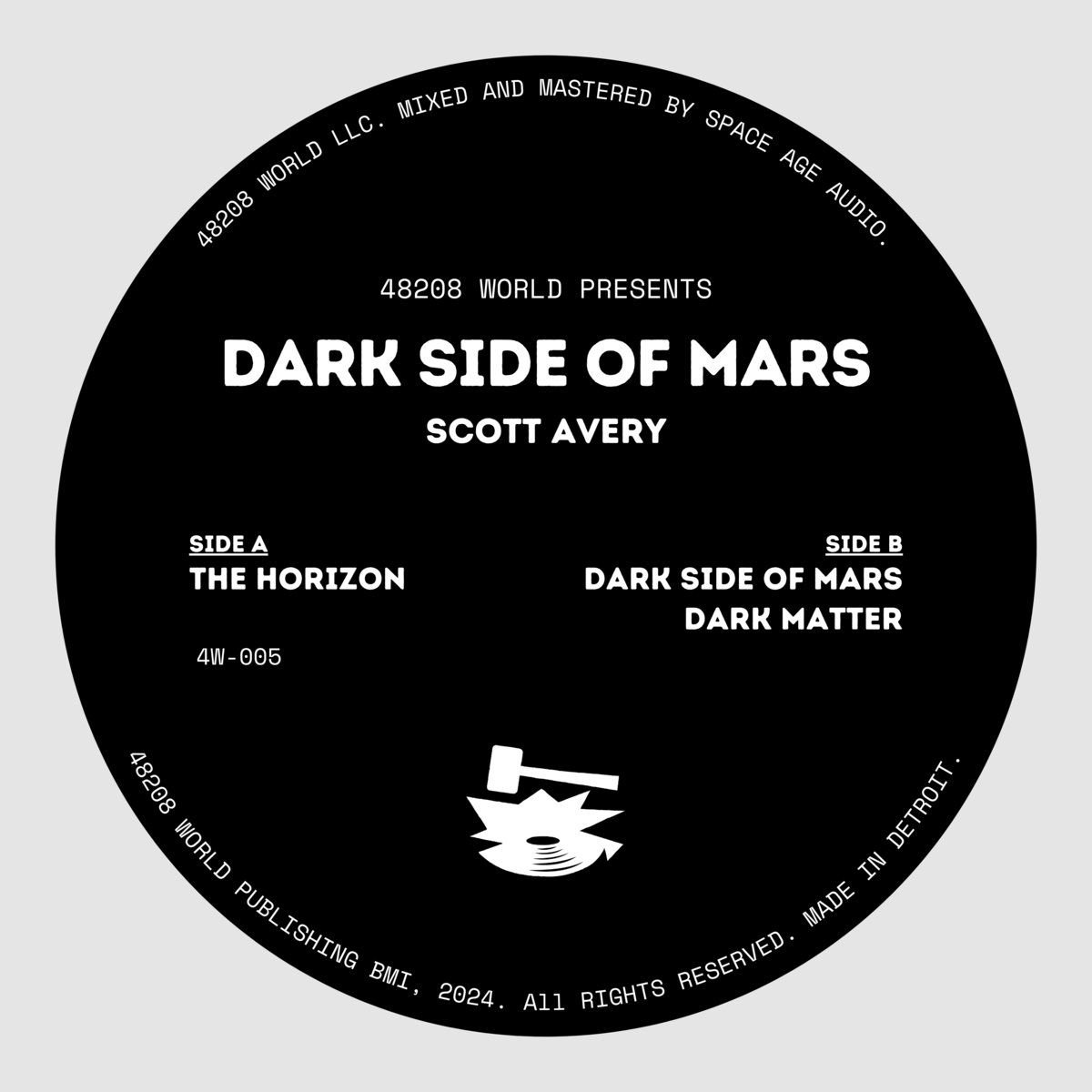 Scott Avery - Dark Side Of Mars | 48208 World Publishing (4W-005) - main