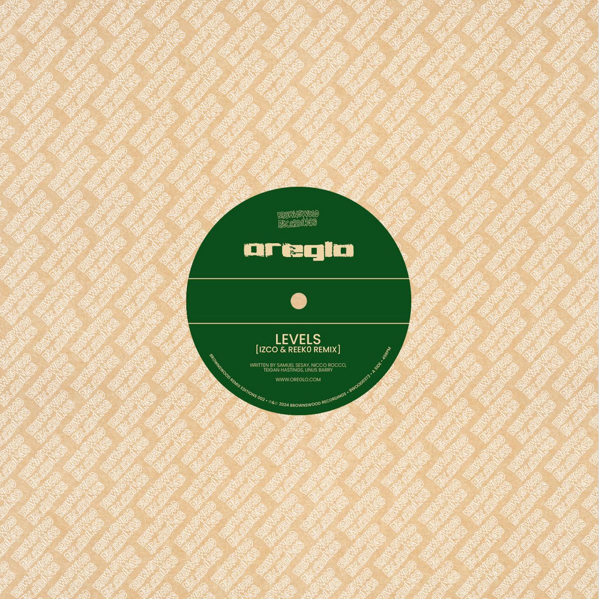 Oreglo - Levels / Opedge | Brownswood Recordings (BWOOD0373) - main