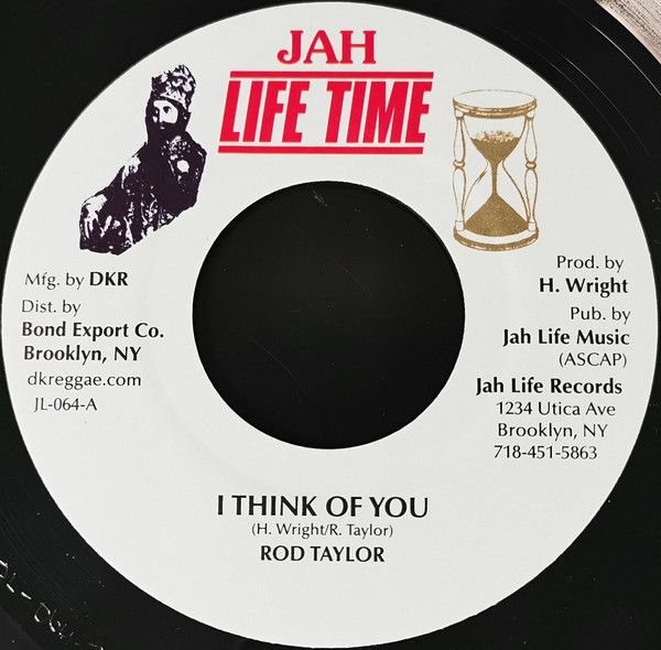 Rod Taylor - I Think Of You | Jah Life Time (JL - 064) - main