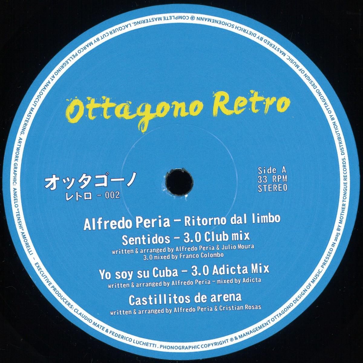 Alfredo Pería - Ritorno Dal Limbo | Ottagono Retro (OR-002) - main