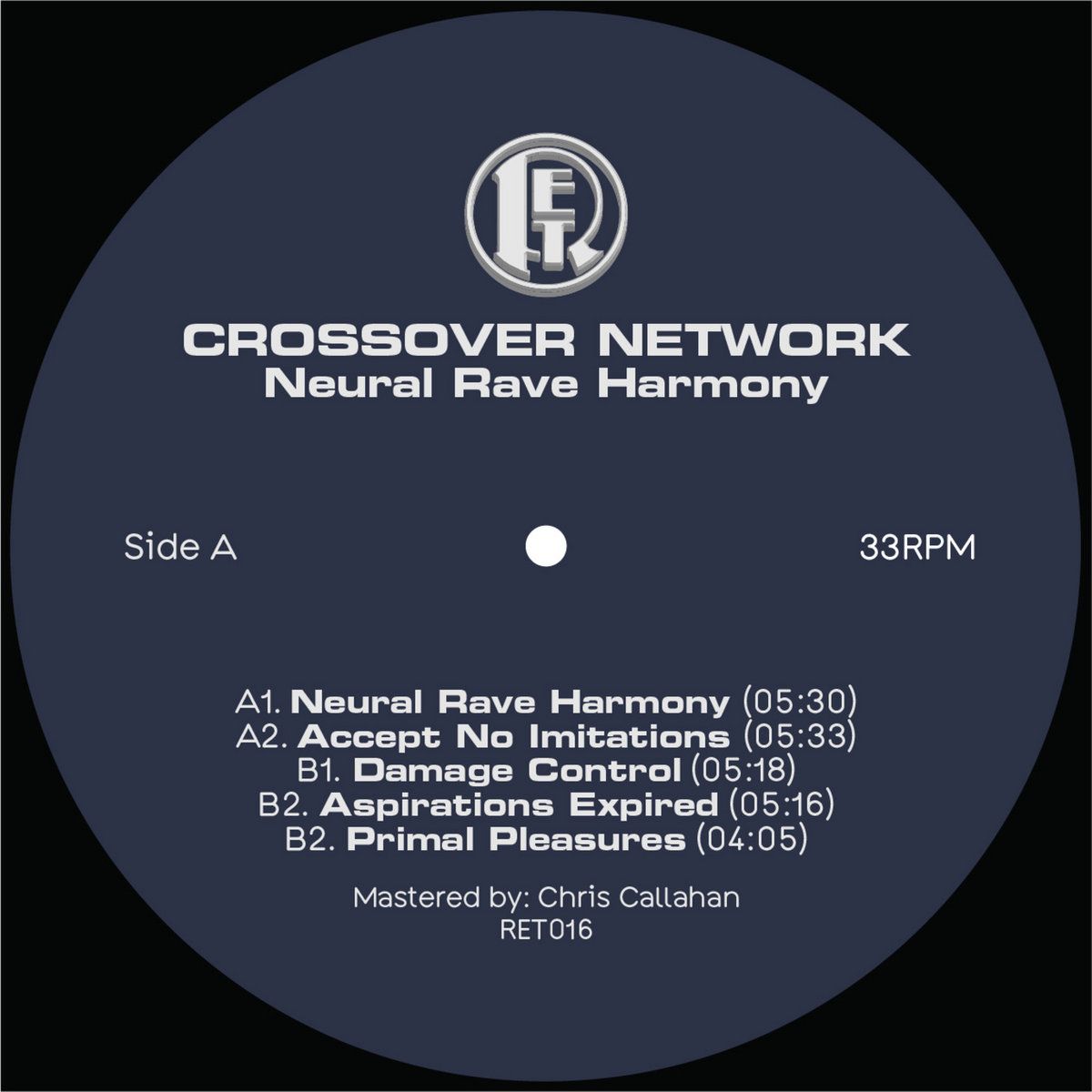 Crossover Network - Neural Rave Harmony | Rotterdam Electronix Holland (RET 016) - main