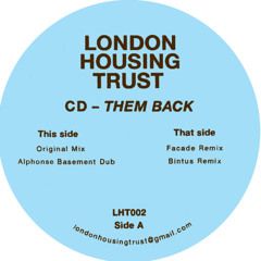CD - Them Back | London Housing Trust (LHT002) - main CD - Them Back | London Housing Trust (LHT002) - main