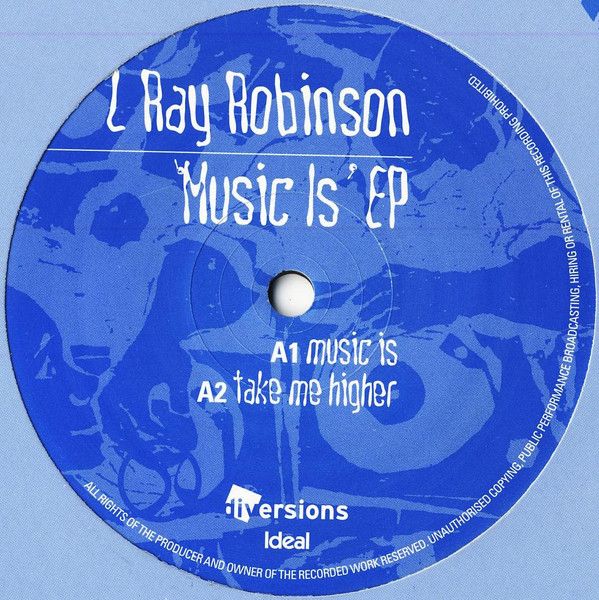 L Ray Robinson - 'Music Is' EP | Diyersions (DiV18) - main
