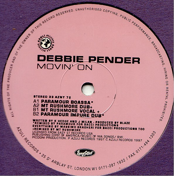 Movin' On (Paramour / Mt Rushmore Mixes)
