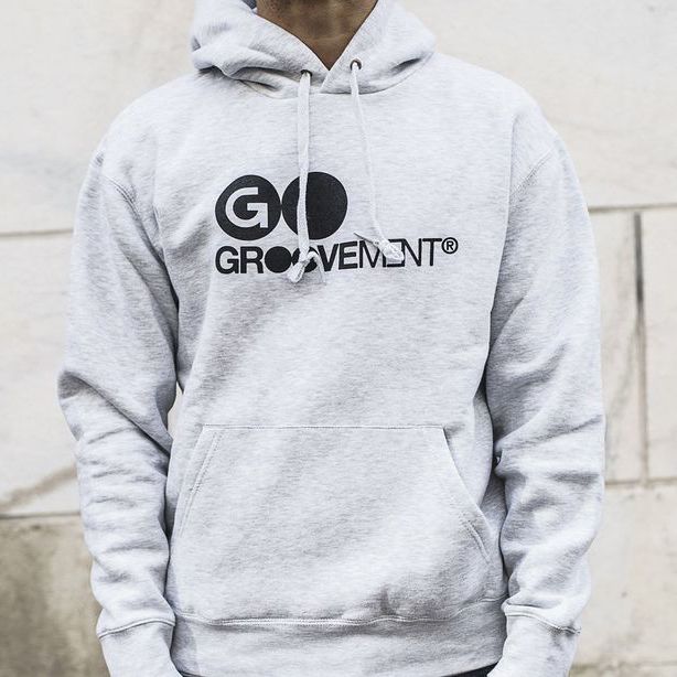 Groovement - Groovement Hoodie logo (grey)