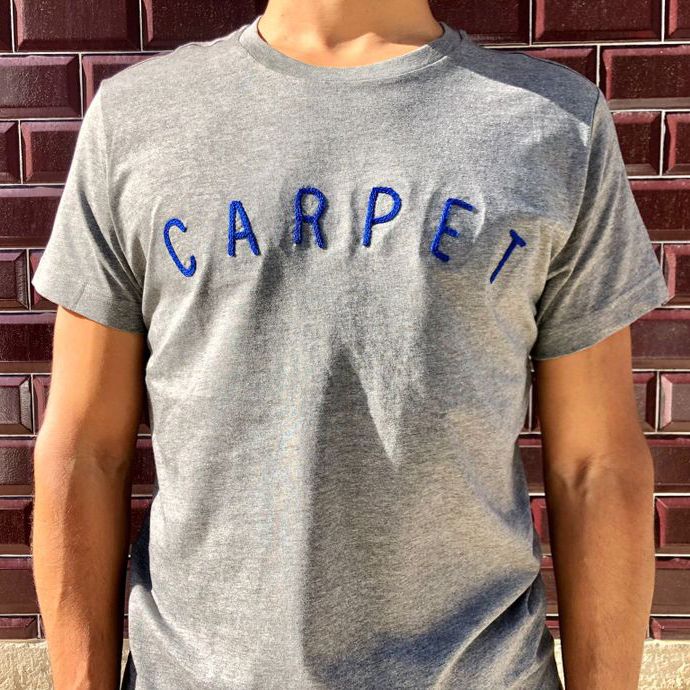 Carpet & Snares Records - Carpet x Bordar Para Esquecer (Men Cut - gray)