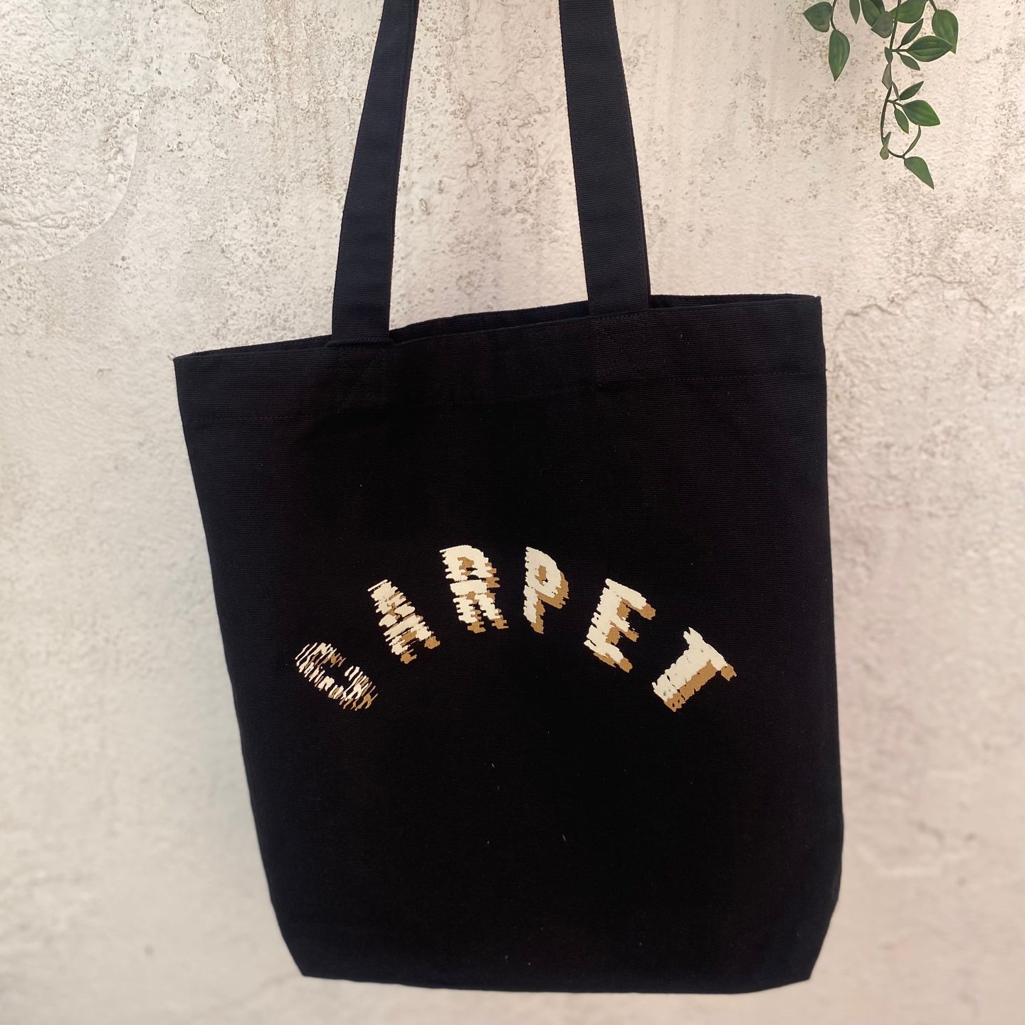 Carpet & Snares Records - Carpet Tote Bag (Black)