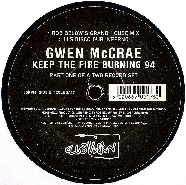 Keep The Fire Burning 94