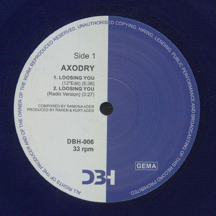 Loosing You EP (limited blue vinyl 12")