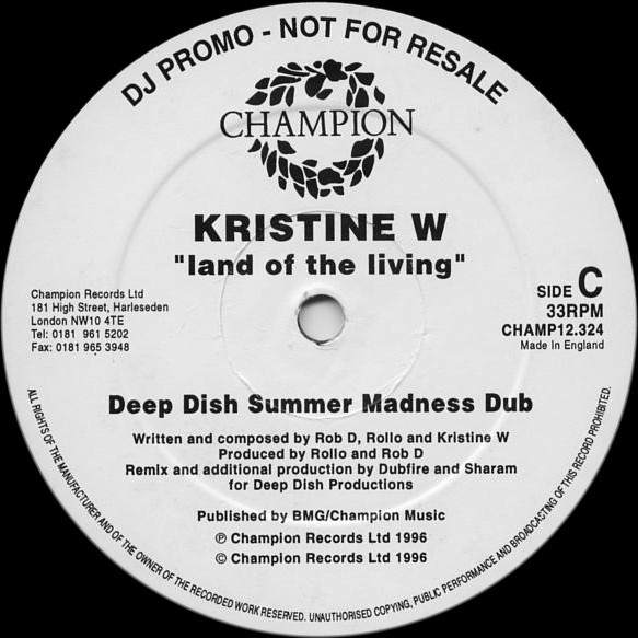 Land Of The Living (The Deep Dish Mixes)