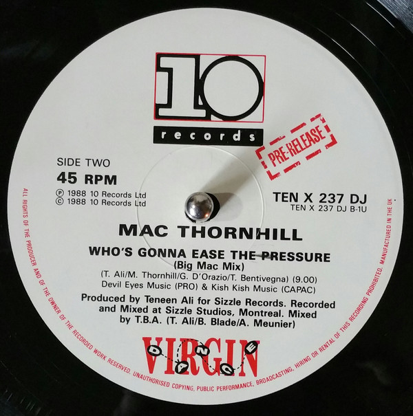 It's A Cruel World / Who's Gonna Ease The Pressure