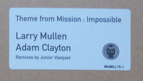 Theme From Mission: Impossible (Remixes By Junior Vasquez)