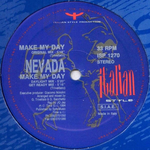 Nevada - Make My Day | Italian Style Production (ISP 1270) - main Nevada - Make My Day | Italian Style Production (ISP 1270) - main