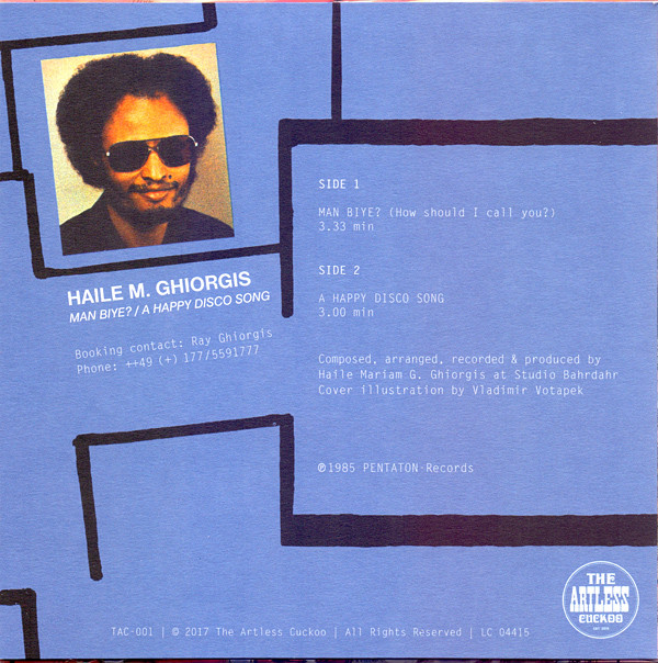 Haile M. Ghiorgis - Man Biye? / A Happy Disco Song | The Artless Cuckoo (TAC-001) - 2 Haile M. Ghiorgis - Man Biye? / A Happy Disco Song | The Artless Cuckoo (TAC-001) - 2